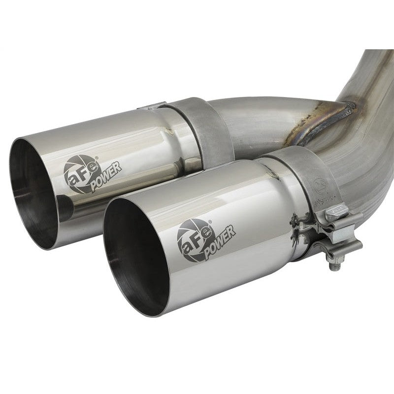 aFe POWER Rebel Series 3.5in 409 SS Cat Back Exhaust w/Pol Tips 14-17 RAM 2500/3500 V8-6.4L Hemi