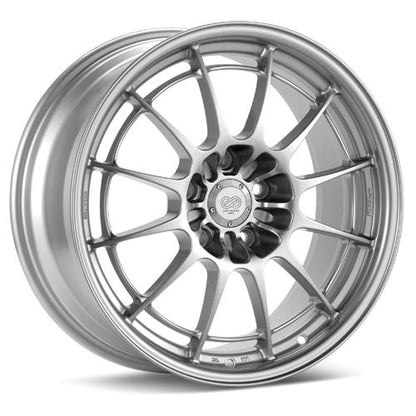 Enkei NT03+M 18X9.5 5x130 55mm Offset 71.6mm Bore Silver Wheel (MOQ 40)
