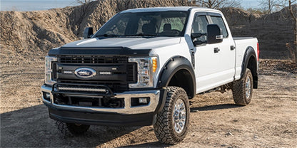 Husky Liners 17-22 Ford F-250/350/450/550 Super Duty Aeroskin II Low Profile - Tex. Black