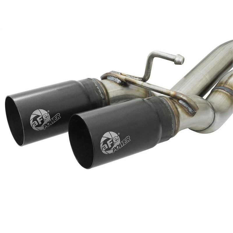 aFe Rebel Exhausts Cat-Back SS 16 Toyota Tacoma V6-3.5L w/ Black Tips
