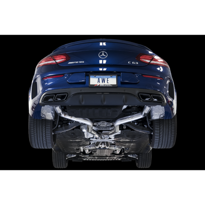 AWE Tuning Mercedes-Benz W205 AMG C63/S Sedan Track Edition Exhaust System (no tips)