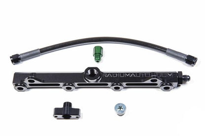 Radium Engineering 07-14 Mustang GT S197 Fuel Rail Plumbing Kit