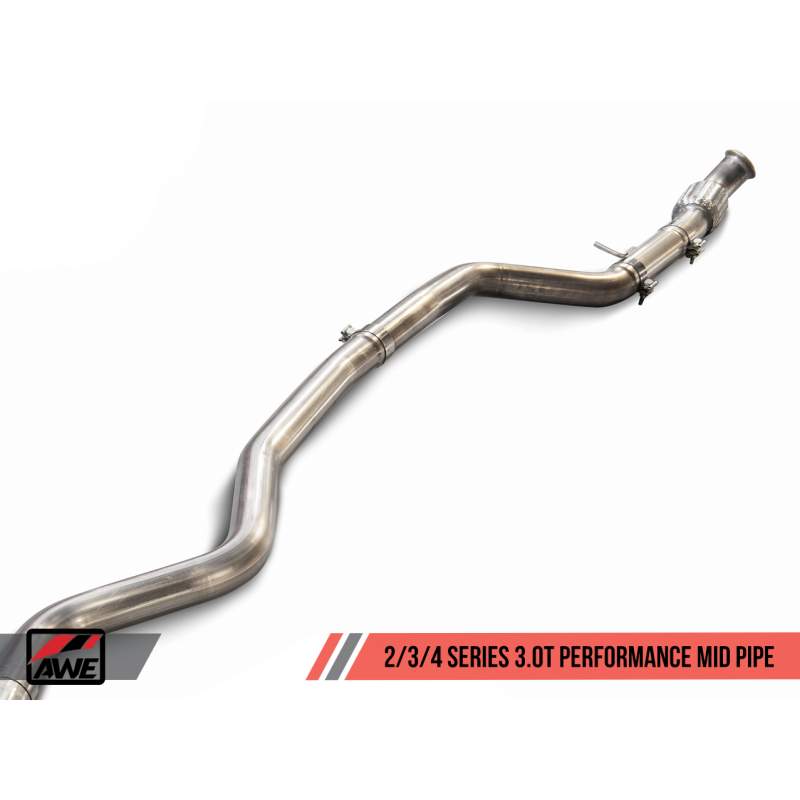 AWE Tuning BMW F22 M235i Performance Mid Pipe