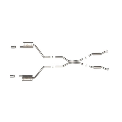 aFe MACH Force-Xp 304 SS Cat-Back Exhaust System w/ Polished Tip - 11-22 Dodge Durango