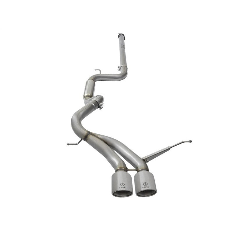 aFe POWER Takeda 3in 304 SS Cat-Back Exhaust w/ Polished Tips 13-17 Ford Focus ST L4-2.0L (t)