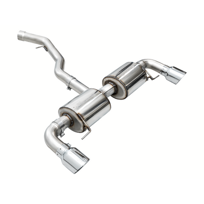 AWE 19-23 BMW 330i / 21-23 BMW 430i Base G2X Touring Axle Back Exhaust - Chrome Silver
