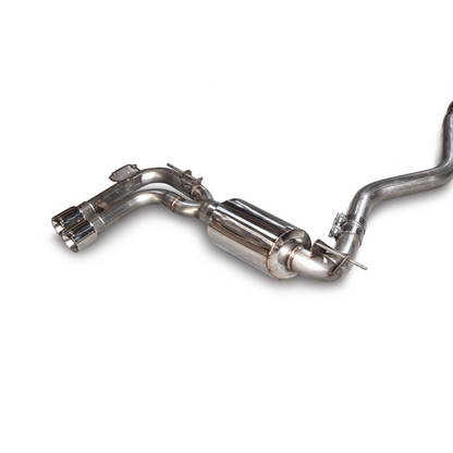 AWE Tuning BMW F3X N20/N26 328i/428i Touring Edition Exhaust Quad Outlet - 80mm Diamond Black Tips
