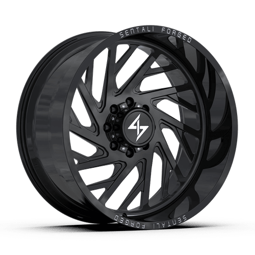 Sentali Forged SF7GB Gloss Black 26x12 -44 5x127mm 71.5mm