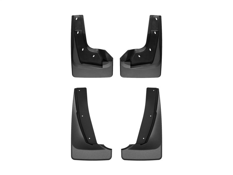 WeatherTech 24-25 Chevrolet Traverse Front & Rear Mudflaps - Black