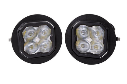 Diode Dynamics 96-17 Dodge Viper/ Ford F-150/Toyota Tundra/Sequoia/Tacoma SS3 LED Fog Light Kit