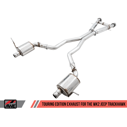AWE Tuning 2020 Jeep Grand Cherokee SRT/Trackhawk Touring Edition Exhaust - Use w/Stock Tips