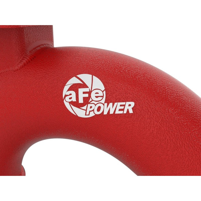 AFE 2018-2020 Kia Stinger 19-22 G70 BladeRunner 3in Aluminum Hot Charge Pipe Red