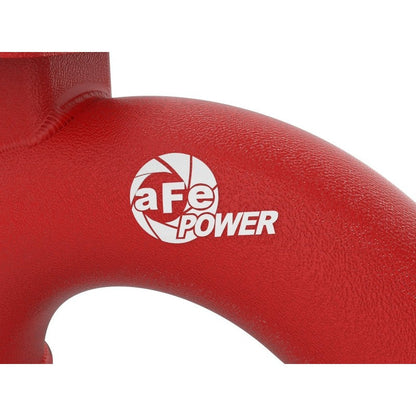 AFE 2018-2020 Kia Stinger 19-22 G70 BladeRunner 3in Aluminum Hot Charge Pipe Red