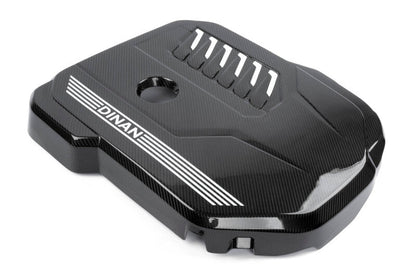 Dinan 19-26 BMW B58D (G01/G02/G20/G22/G23/G26/G42) Gloss Carbon Fiber Engine Cover w/Matte Accents