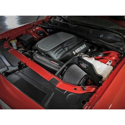 aFe POWER Magnum FORCE Carbon Fiber Stage 2 Track Series Pro Dry S CAIS - 11-18 Dodge Challenger V8