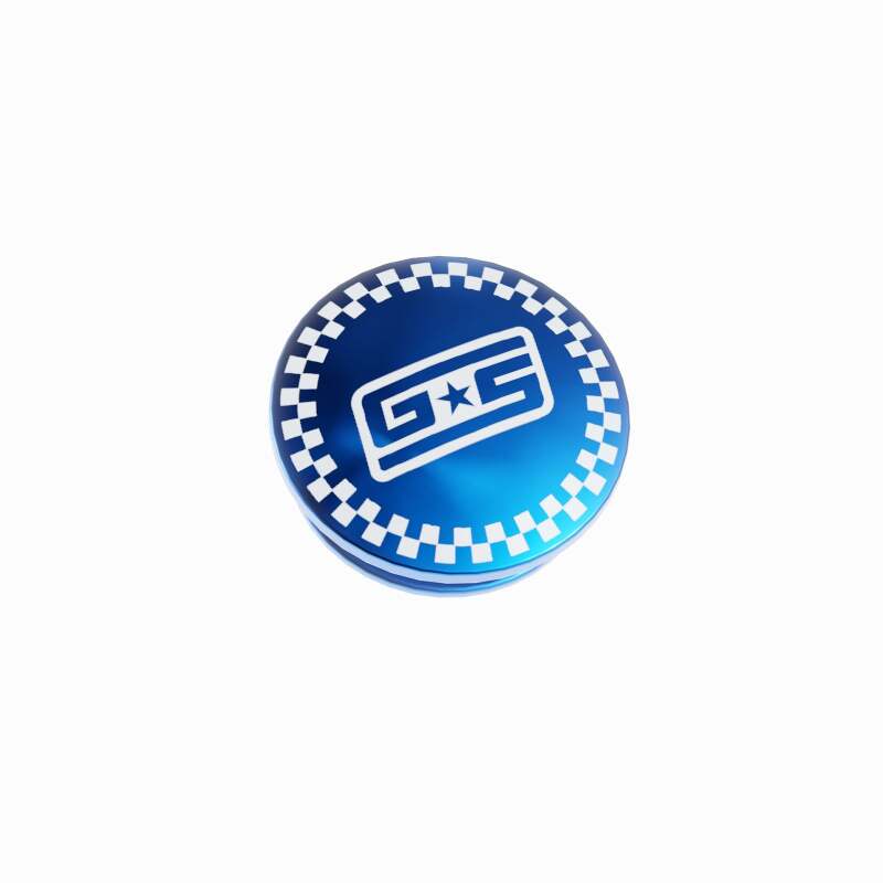 GrimmSpeed Swap-Top Shift Knob Caps - Checkered Blue