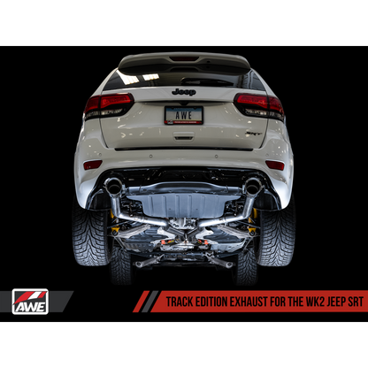 AWE Tuning 2020 Jeep Grand Cherokee SRT Track Edition Exhaust - Chrome Silver Tips
