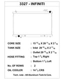 CSF 03-07 Infiniti G35 Radiator