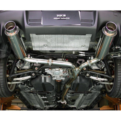 HKS Silent Hi-Power Exhaust System - Mitsubishi Evolution X