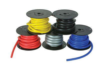Vibrant 3/16in (4.75mm) I.D. x 25 ft. of Silicon Vacuum Hose - Black