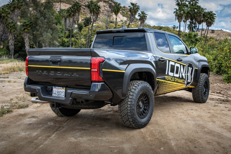ICON 2024+ Toyota Tacoma 1.25in-3in Stage 8 Suspension System Billet w/ Triple Rate Spring