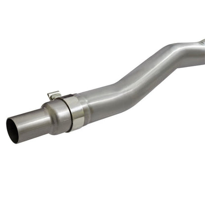 aFe MACHForce XP Exhausts Cat-Back SS-304 EXH w/ Black Tips 15-16 Ford Mustang EcoBoost 2.3L (t)