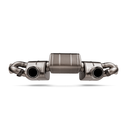 Akrapovič Slip-On Race Line Exhaust (Titanium) - 2022+ Porsche 718 Cayman GT4 RS/Spyder RS