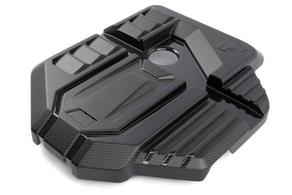 Dinan 21-27 BMW M2/M3/M4 (G80/G82/G87) Matte Carbon Fiber Engine Cover w/Gloss Accents