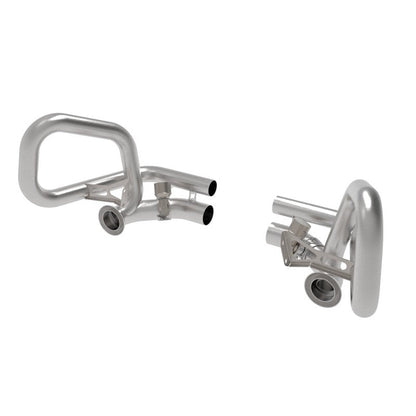 aFe 14-19 Porsche 911 H6-3.8/4.0L GT3 MACH Force-Xp 304 Stainless Steel Primary Muffler Delete Pipe