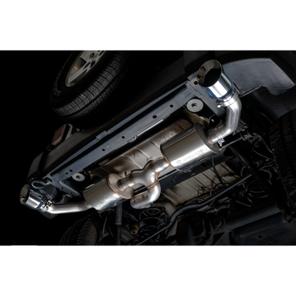 AWE Tuning 07-18 Jeep Wrangler JK/JKU 3.6L Tread Edition Axle-Back Dual Exhaust - Chrome Silver Tips