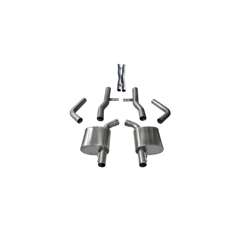 Corsa 17-18 Dodge Charger/Chrysler 300 5.7L V8 Xtreme Cat-Back Dual Rear Exit w/4.5in Polished Tips