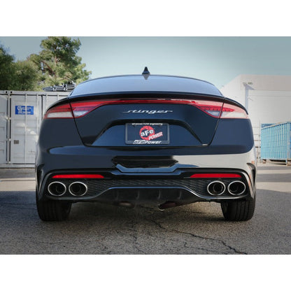 aFe 22-23 Kia Stinger L4-2.0L Gemini XV 3in to Dual 2-1/2in Cat-Back Exhaust System w/ Cut-Out