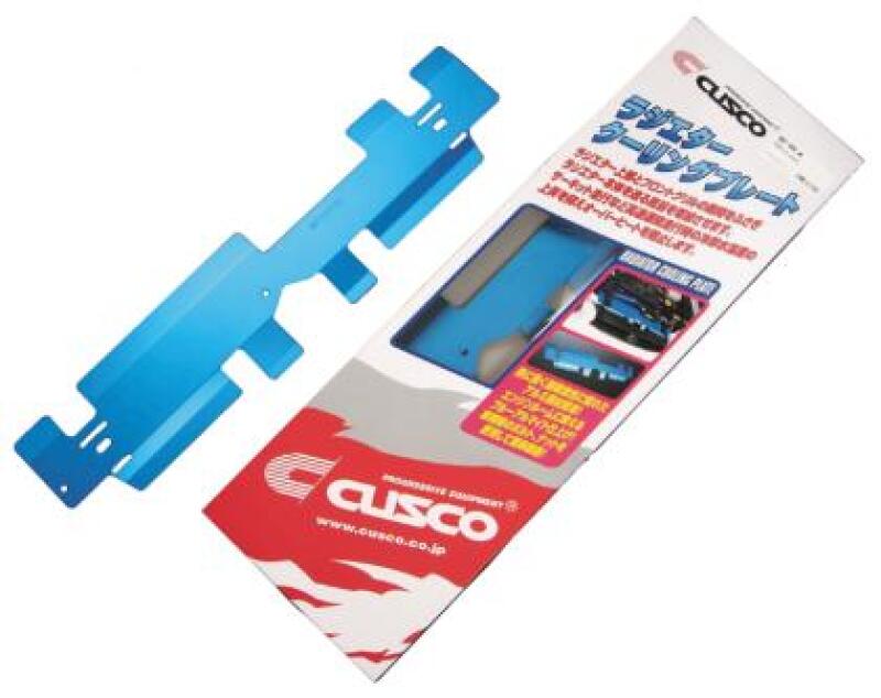 Cusco MISC Radiator Cooling Plate CP9A EVO5/6 Blue