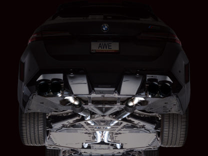 AWE Tuning BMW G90/G99 M5 Touring Edition Cat-Back Exhaust - Diamond Black Tips