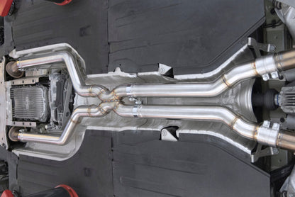 Dinan 20-23 BMW X5 M/X6 M (F95/F96) High Flow Middle Exhaust - 3.25in - Stainless Steel
