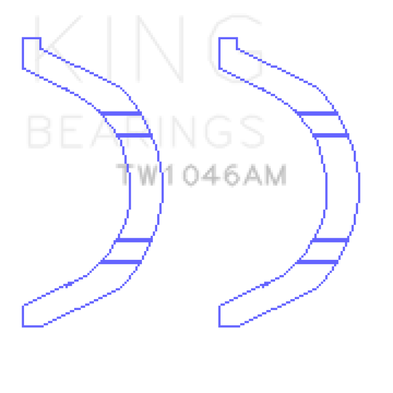 King Engine Bearings BMW N14B16C Thrust Washer Set
