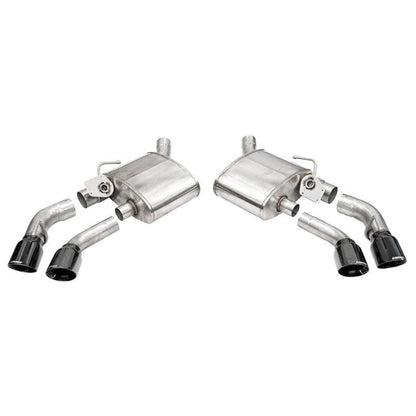 Corsa 16-20 Chevrolet Camaro SS/ZL1 6.2L V8 Black Xtreme Axle-Back Exhaust (w/ Factory NPP Valve)