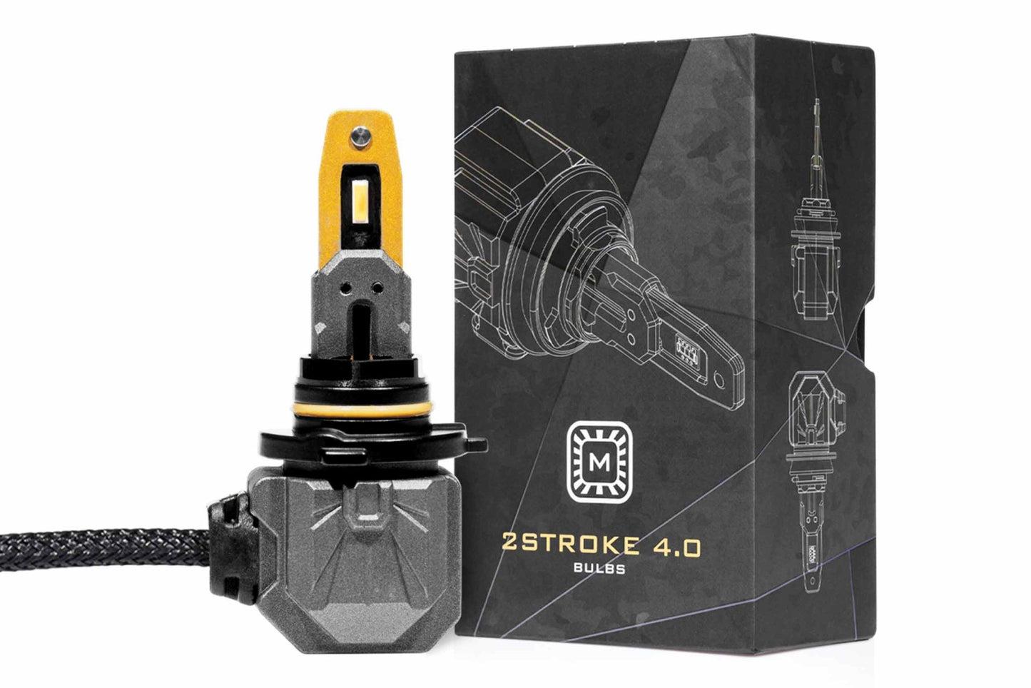 9005/H10: Morimoto 2Stroke 4.0 LED Bulbs (Yellow) - LED Low/High/Fog - Morimoto