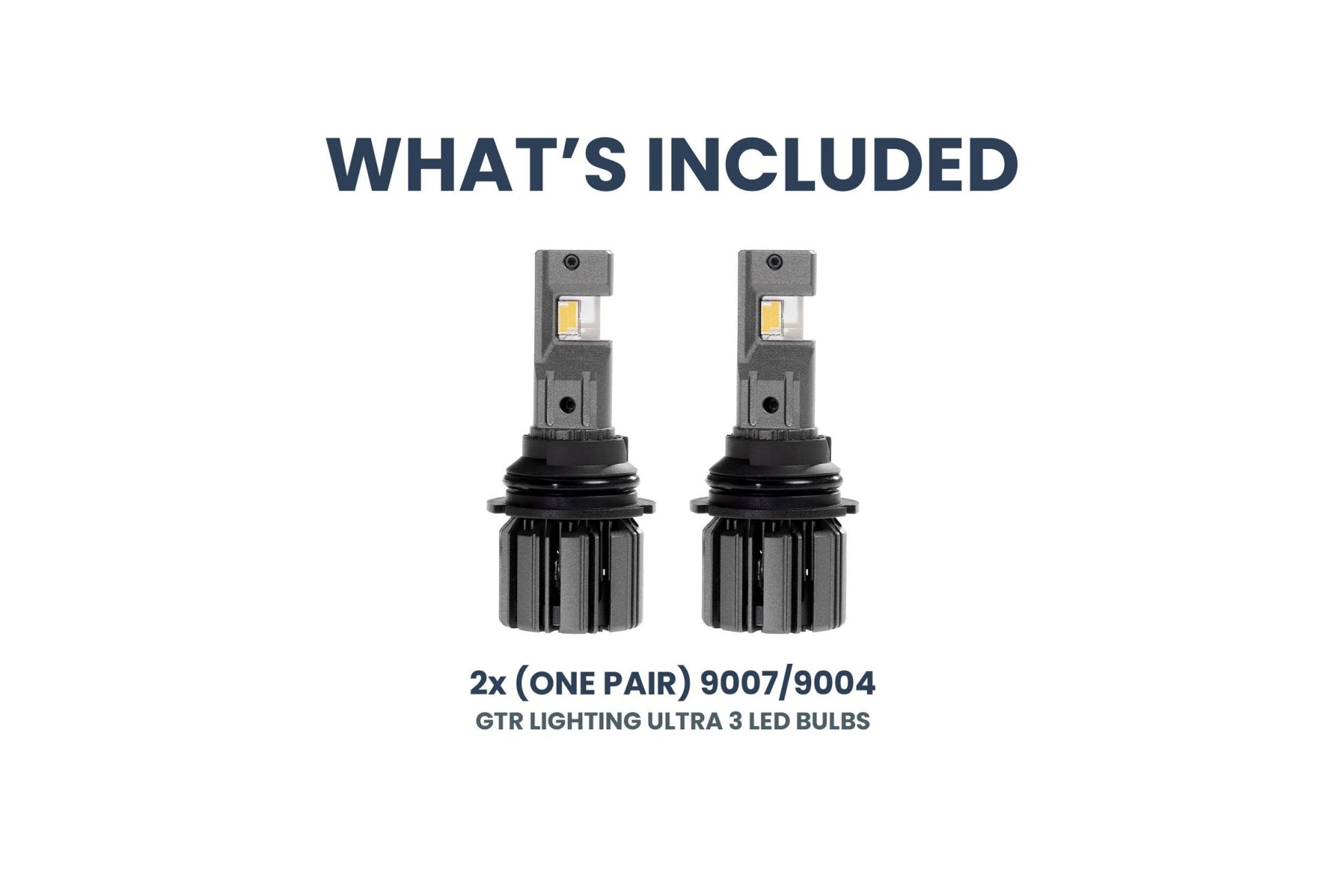 9007/9004: GTR Lighting Ultra 3 (Hi/Lo / Pair) - LED Bulbs - GTR Lighting
