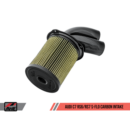 AWE Tuning Audi C7 RS6 / RS7 4.0T S-FLO Carbon Intake V2