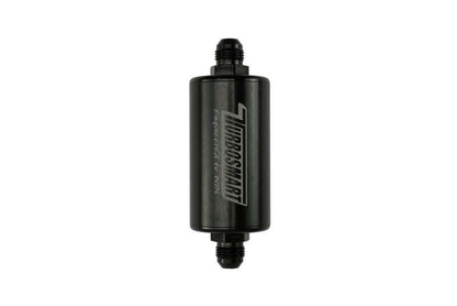 Turbosmart 10um 8AN Inline Fuel Filter - Black