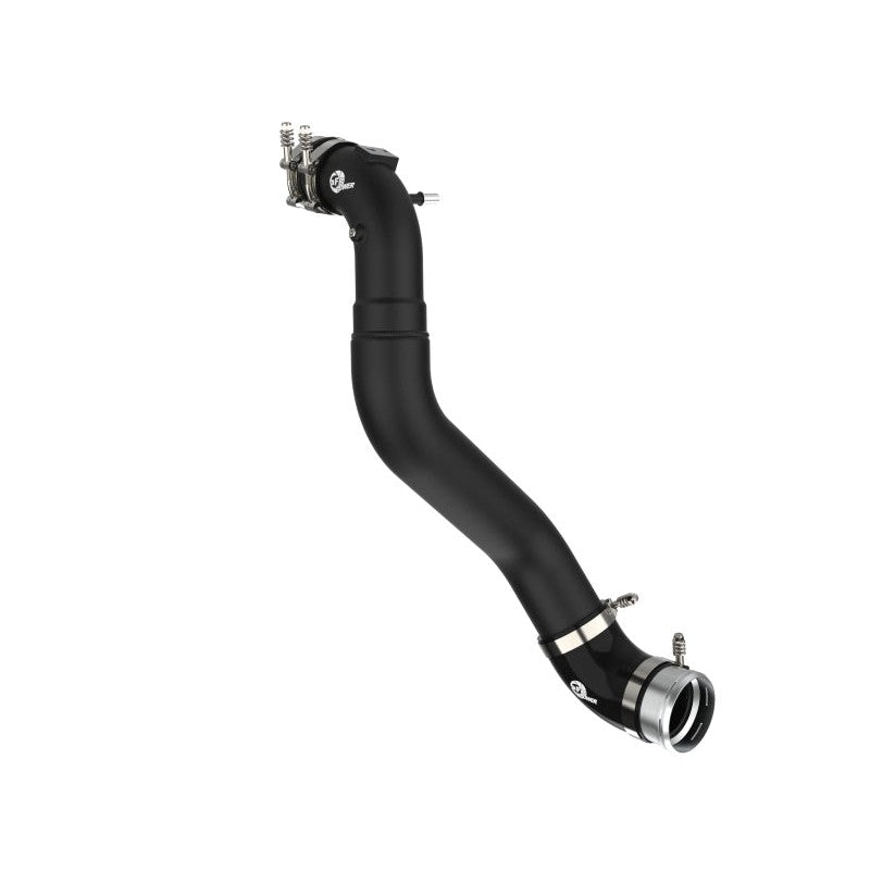 aFe BladeRunner 21-22 Ford F-150 Ecoboost V6-3.5L(tt) Aluminum Hot and Cold Charge Pipe Kit Black