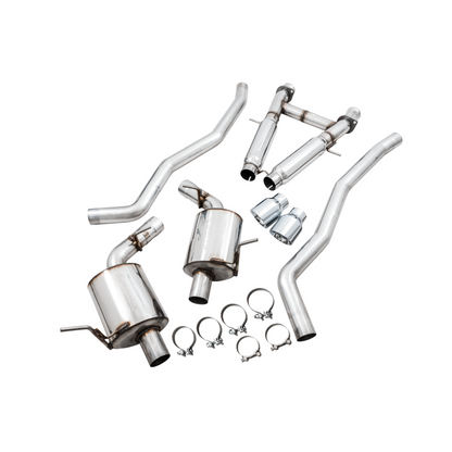 AWE Tuning 2020 Jeep Grand Cherokee SRT Touring Edition Exhaust - Chrome Silver Tips