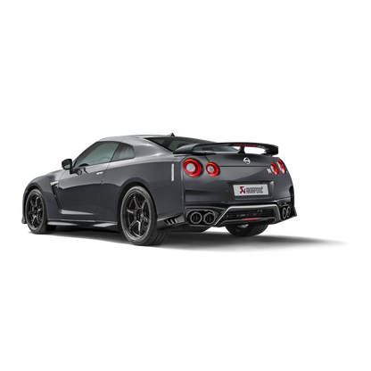 Akrapovič Evolution Line Catback Exhaust (Titanium) w/o Tips - 2008-2025 Nissan GT-R