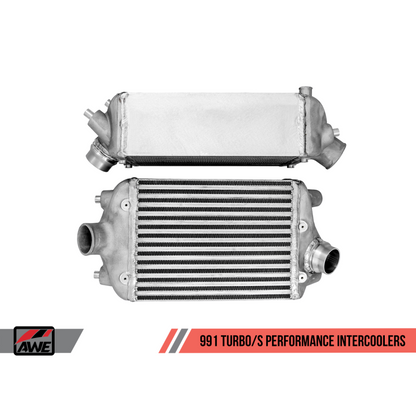 AWE Tuning Porsche 991 (991.2) Turbo/Turbo S Performance Intercooler Kit