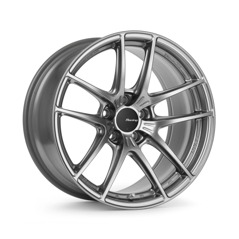Enkei NVR5 19x8.5 5x114.3 45mm Offset 75mm Bore Dark Hyper Silver Wheel ** SPECIAL ORDER**