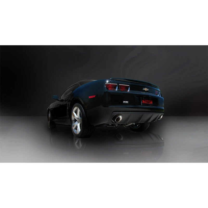 Corsa 10-14 Chevrolet Camaro Convertible SS 6.2L V8 Manual Polished Sport Cat-Back + XO Exhaust