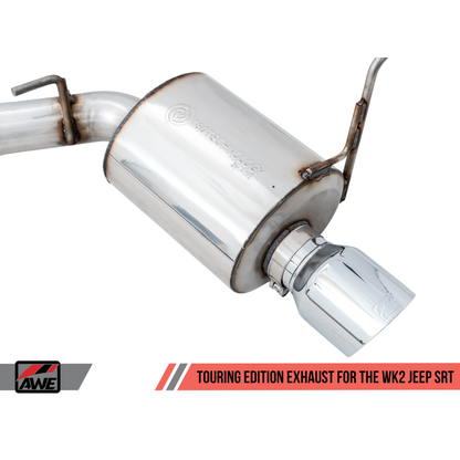 AWE Tuning 2020 Jeep Grand Cherokee SRT Touring Edition Exhaust - Chrome Silver Tips