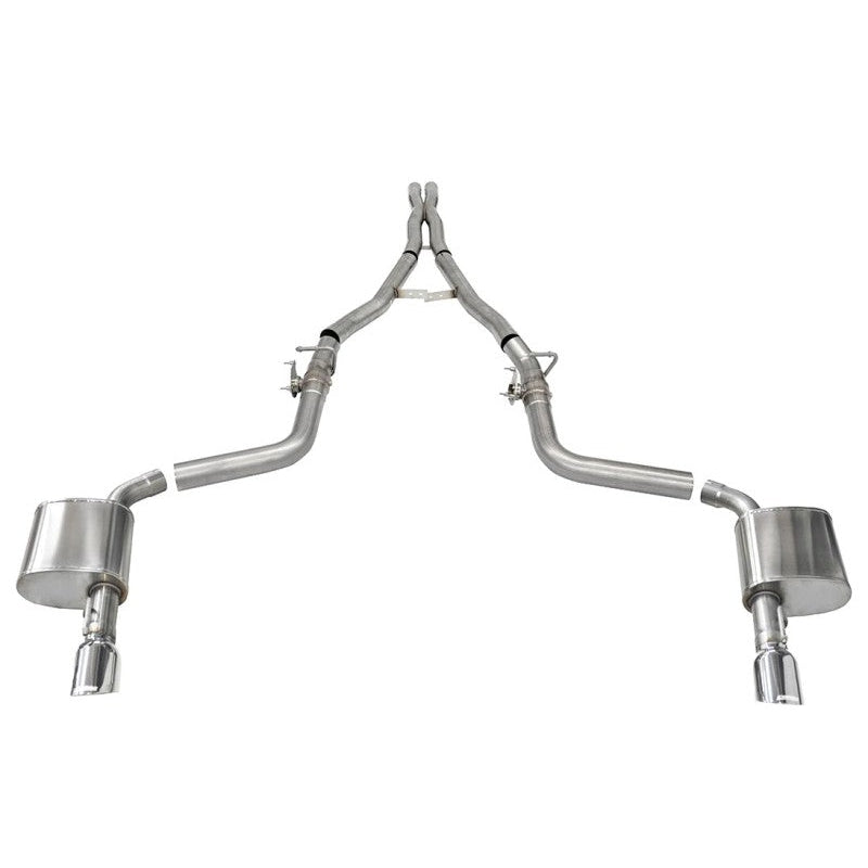 Corsa 15-21 Charger SRT/Hellcat/Redeye 2.75in Valved Catback Dual Rear Exit w/ Single 4.5in Pol Tips