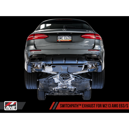 AWE Tuning Mercedes-Benz W213 AMG E63/S Sedan/Wagon SwitchPath Exhaust System - for Non-DPE Cars